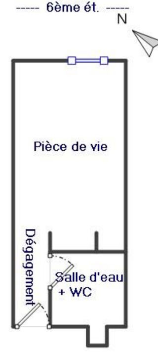  Appartement � vendre 1 pi�ce 20 m�