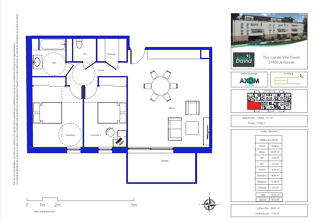  Appartement � vendre 3 pi�ces 76 m�