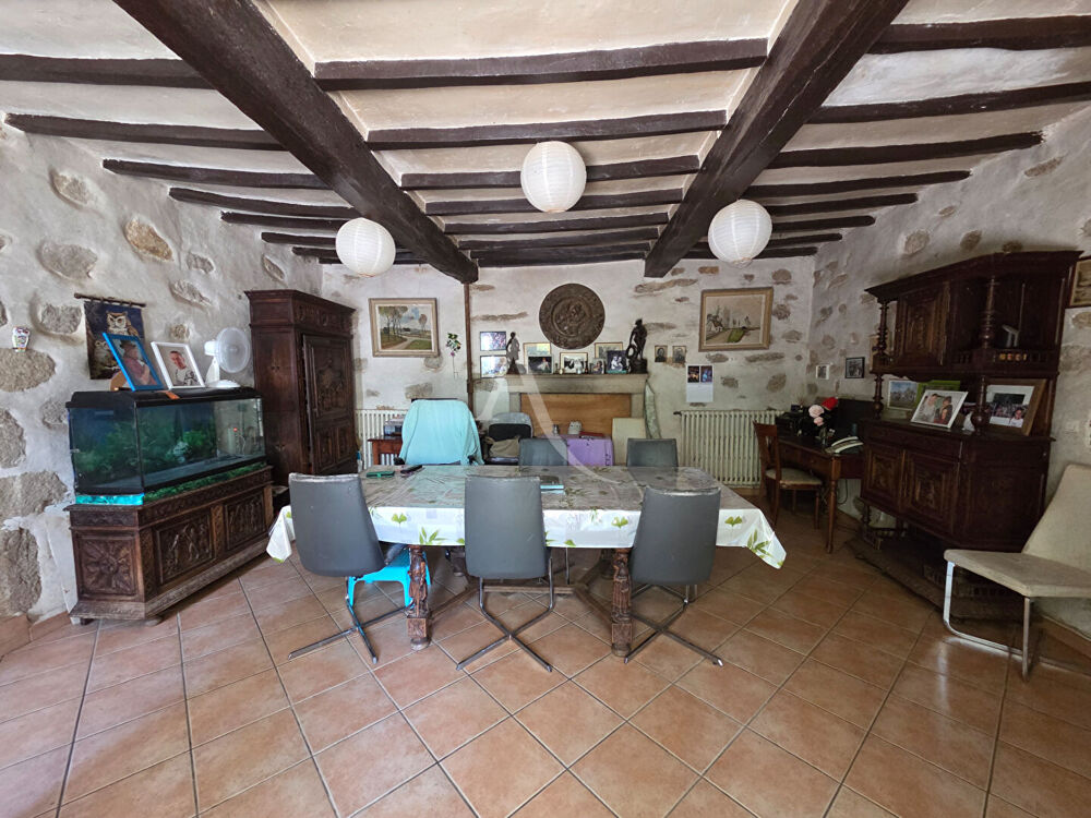 MAISON EN PIERRE 229m² 3 CHAMBRES TERRAIN 580 m² DÉPENDANCES CENTRE BOURG PALLUAU