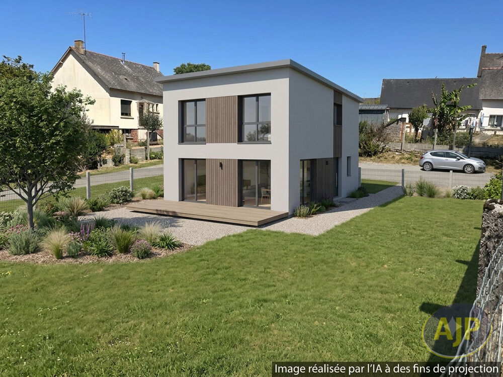 Vente Terrain Terrain à bâtir  615 m2 Martigne ferchaud