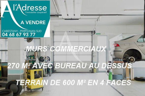 ARGELES SUR MER - ZONE ARTISANALE - A VENDRE - LOCAL D ACTIVITES 4 FACES DE 275 M&sup2; ENV. 450000 66700 Argeles sur mer