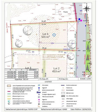  Terrain � vendre 501 m�