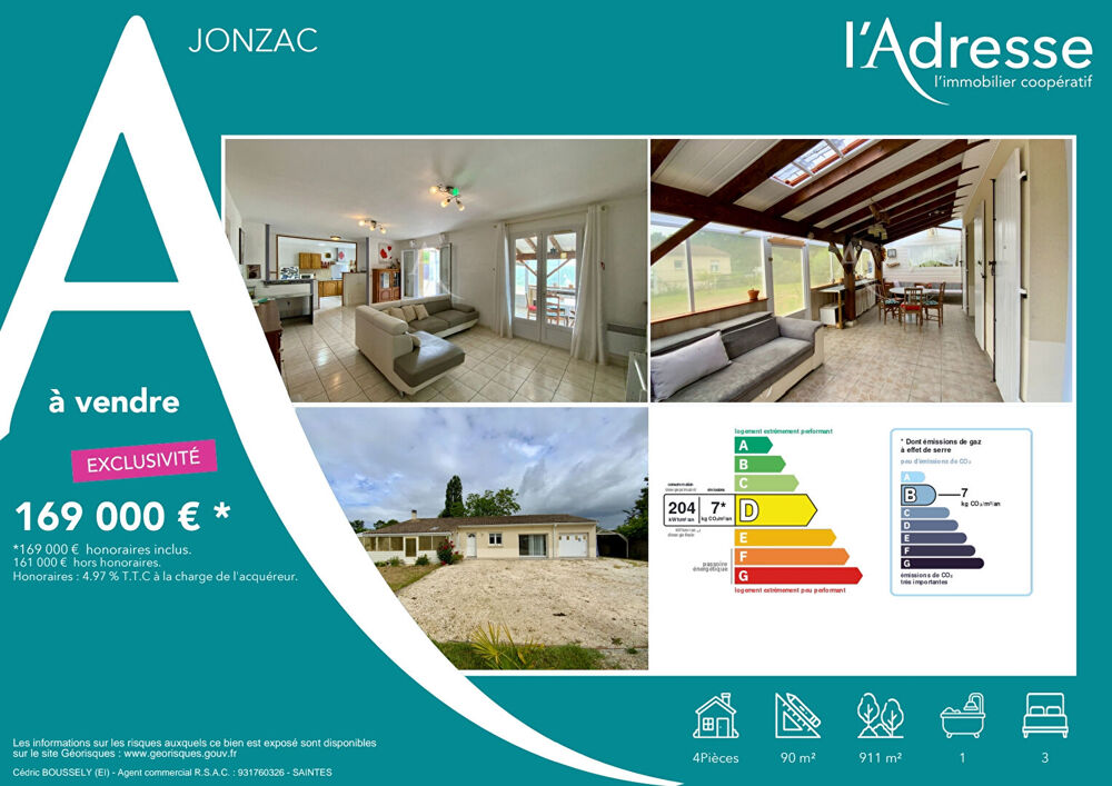 Maison Clam 4 pièce(s) 90 m2