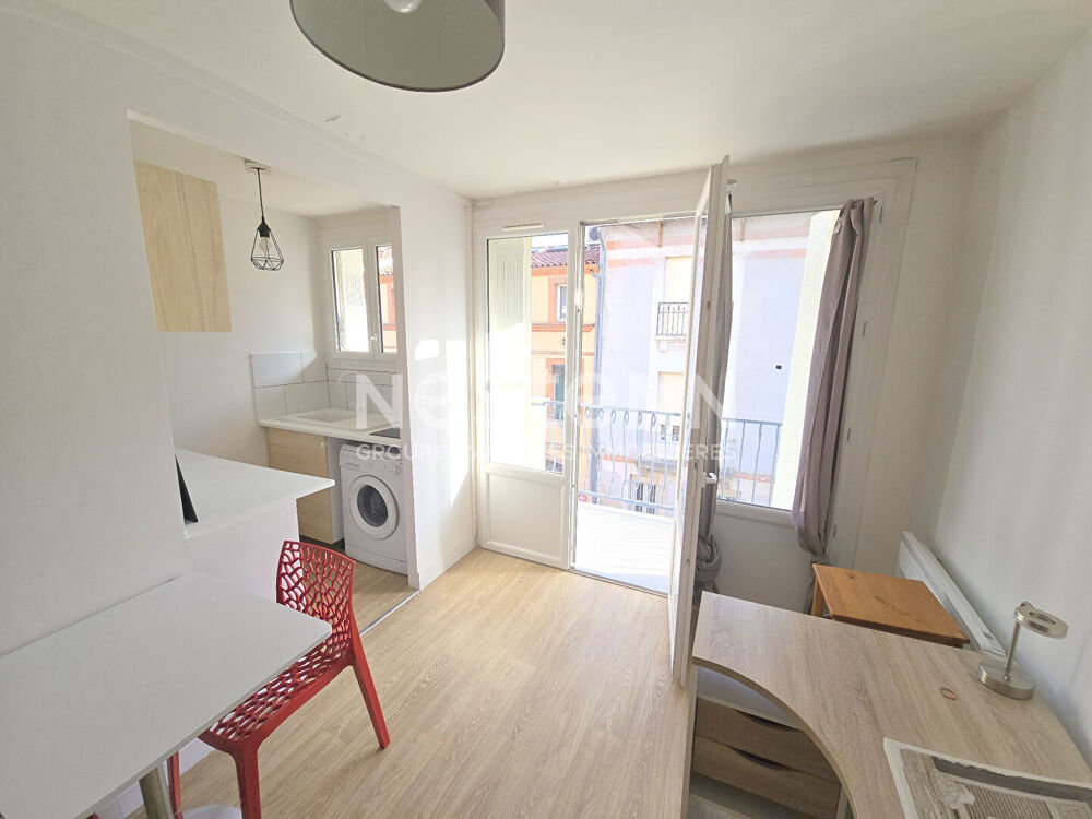 Vente Appartement Toulouse quartier jardin des plantes 31400 T1 meublé 19.89m2 parking cellier balcon Toulouse