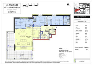  Appartement � vendre 4 pi�ces 131 m�