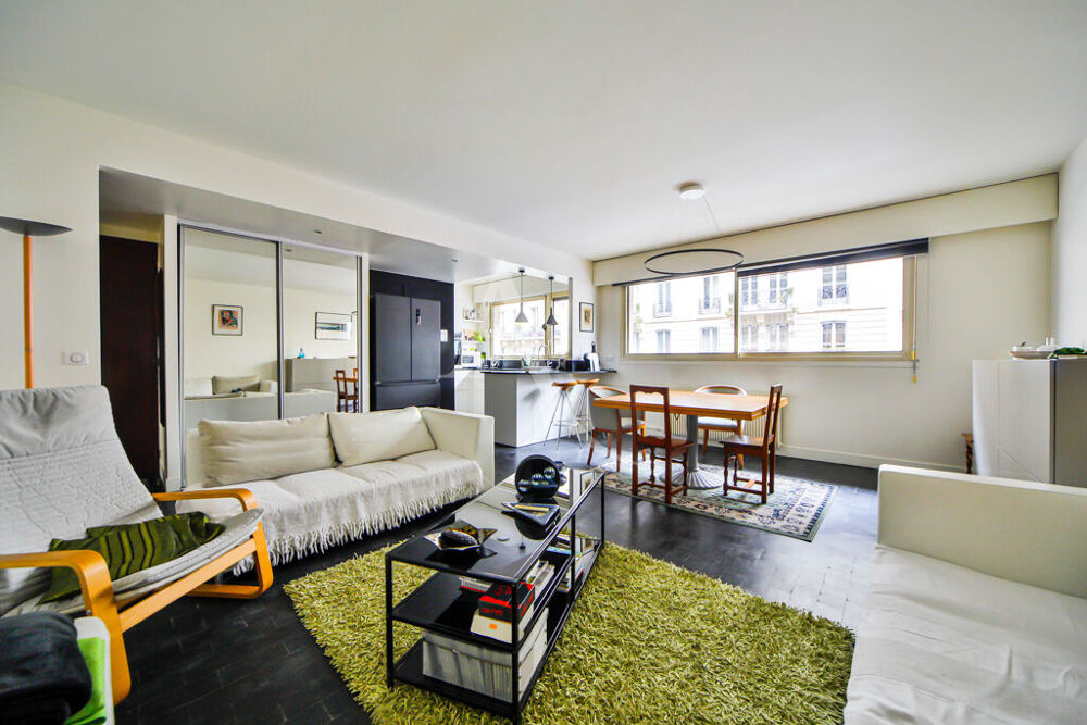 Vente Appartement Paris 17ème - 3 Pièces avec jardin de 38 M² - Courcelles Paris 17