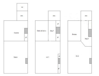  Immeuble � vendre 5 pi�ces 142 m�