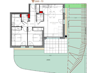  Appartement à vendre 3 pièces 71 m²