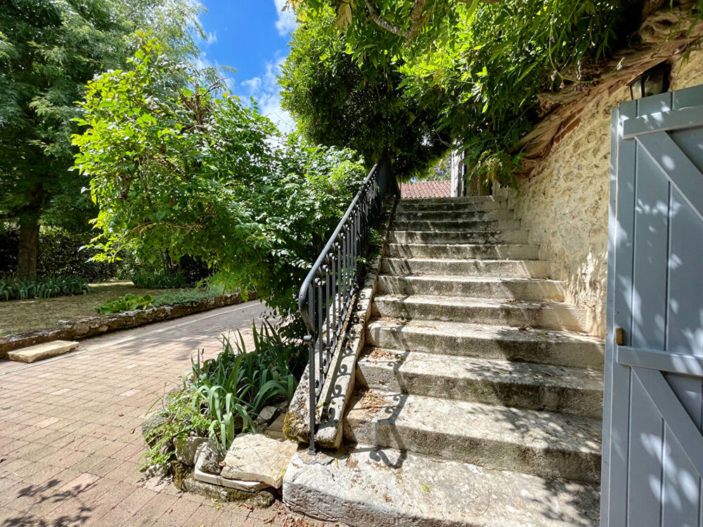 Vente Maison LOT - près de PRAYSSAC - Maison en pierre avec appartement, atelier, garage et piscine Prayssac