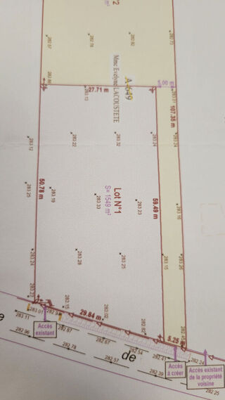  Terrain � vendre 1549 m�
