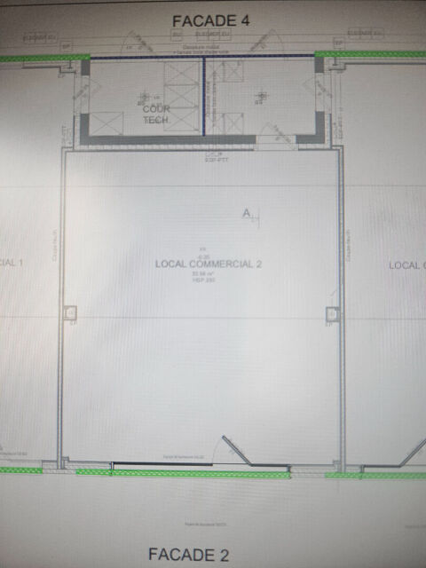 Local commercial Le Fenouiller 55.66m2 834 85800 Le fenouiller