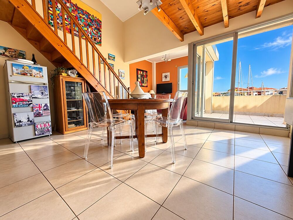 Vente Appartement Appartement duplex 3 chambres sur le port du Cap d'Agde Agde