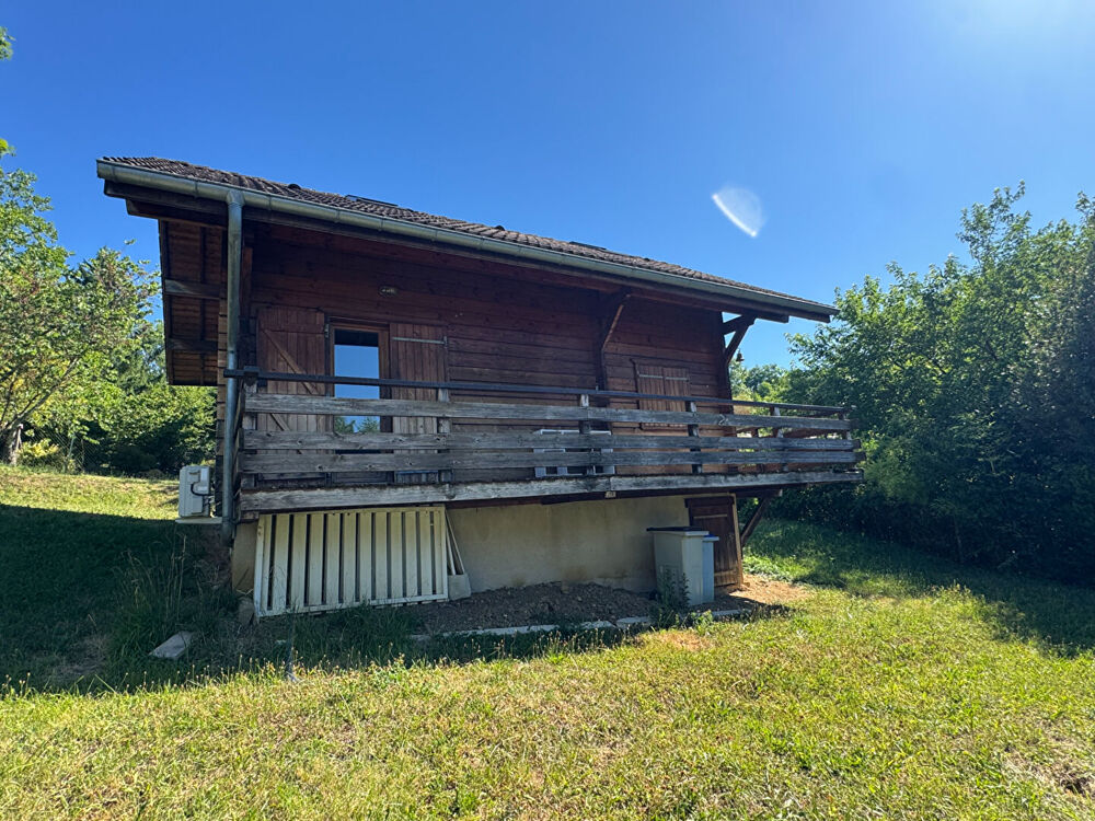 Chalet bois madrier Montmorot / 3 pièces / 1 chambres / 50 m²