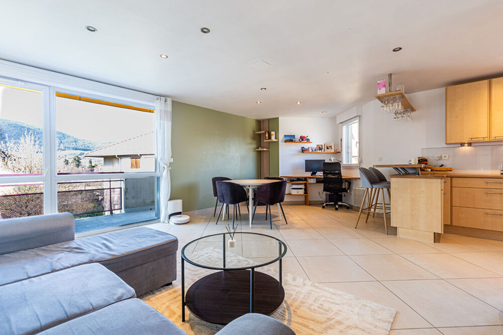 AGENCE IMMOBILIERE LAFORET - EXCLUSIVITE - "PEONIA" - EPAGNY-METZ-TESSY - APPARTEMENT 3 PIECES de 73.37m² - TERRASSE - CAVE - GA