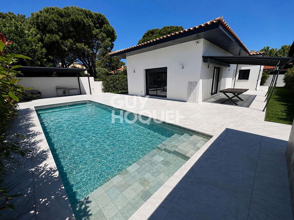 Villa d'architecte contemporaine ? Plain-pied 4 faces à Canohès