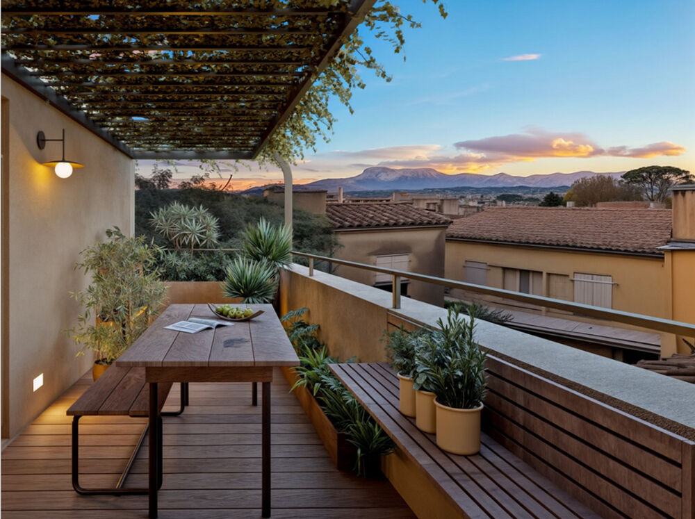 NOUVEAU CENTRE HISTORIQUE- APPARTEMENT T4 DUPLEX AVEC TERRASSE