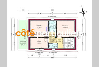  Terrain  vendre 374 m