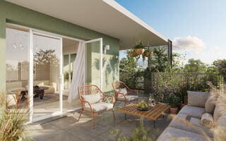  Appartement  vendre 2 pices 43 m