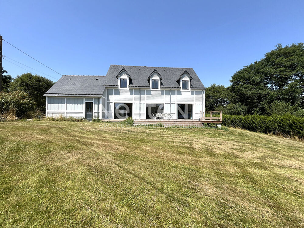 Maison d'architecte à vendre, Plumelec, 174 m², 5 chambres.