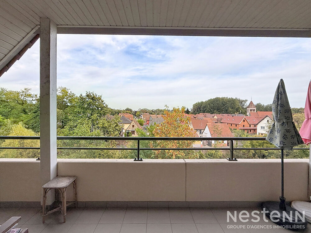 Vente Appartement Avolsheim ? Charmant 2 pièces en dernier étage avec terrasse, garage et parking Avolsheim
