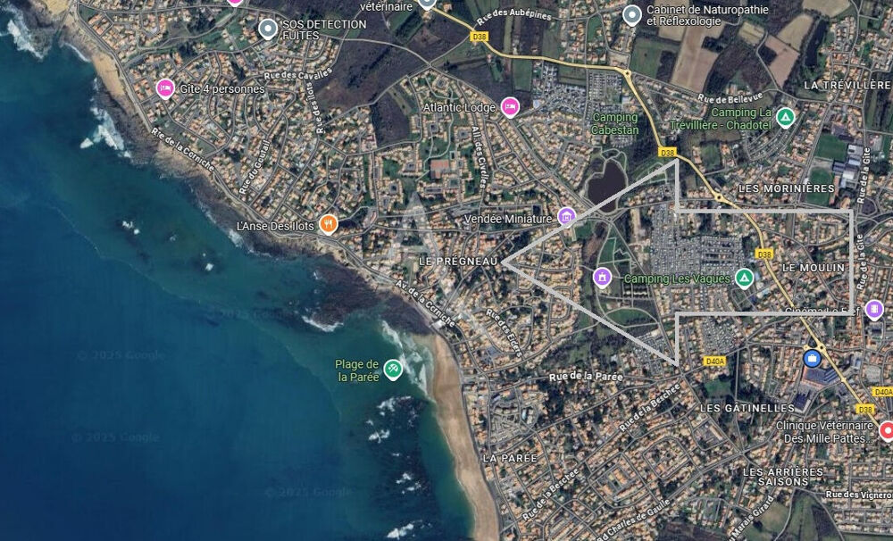 Vente Terrain BRETIGNOLLES SUR MER Terrain constructible Bretignolles sur mer