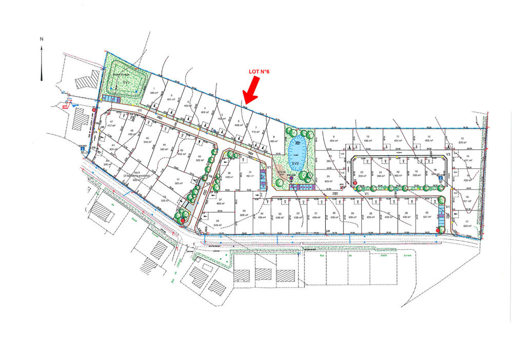 Vente Terrain Terrain L Aiguillon Sur Vie 439 m2 Lot N°33 L aiguillon sur vie