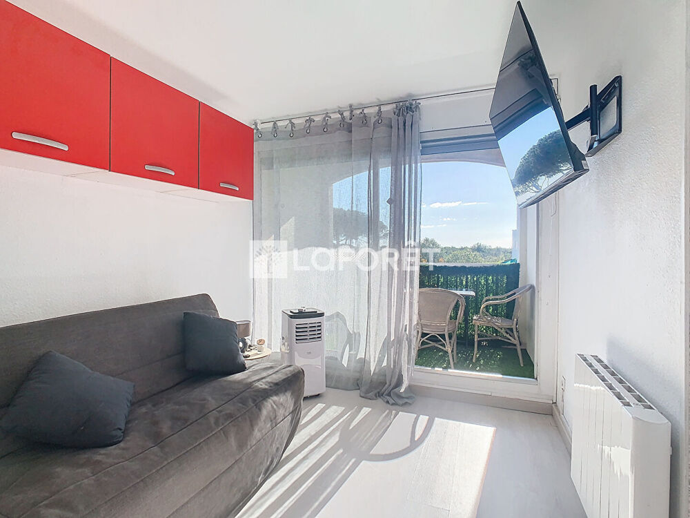 Studio meublé vendu loué - Saint Cyprien plage secteur Lagune - 19m²
