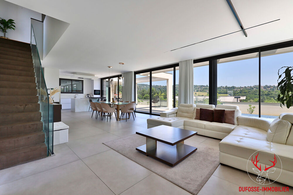 Maison d'architecte avec vue panoramique