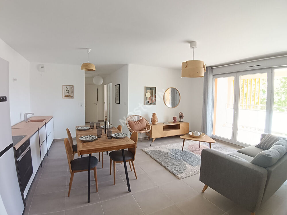 Appartement T4 de 86 m² avec deux terrasses de 23,30 m² et 22 m² et 2 places de parking