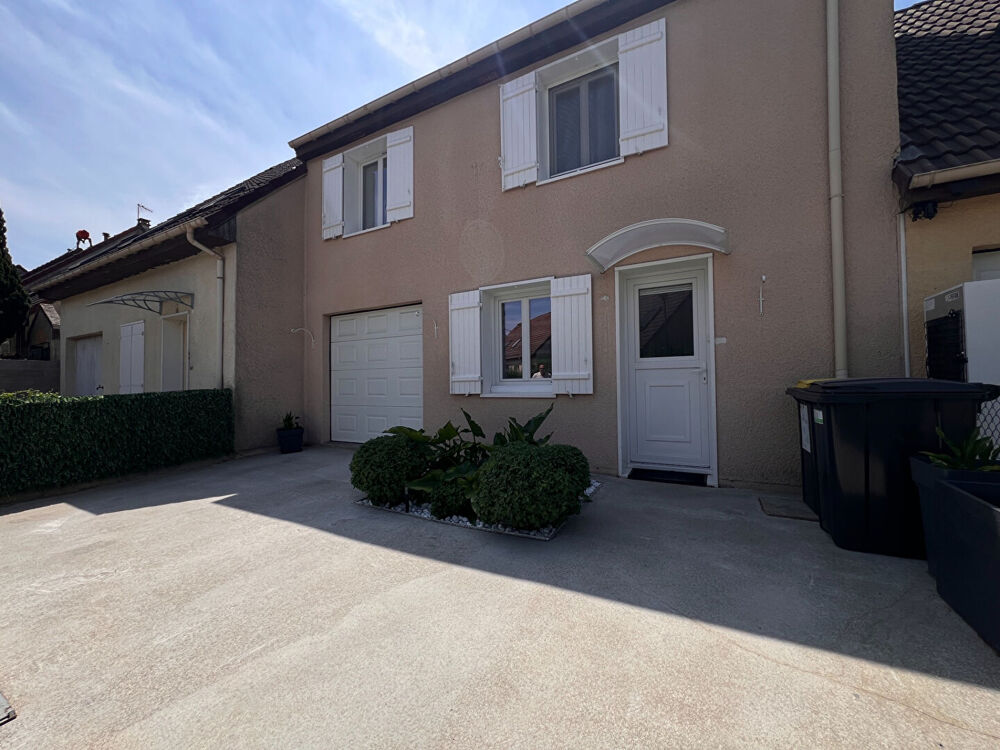 Maison 3 chambres, 1 bureau, garage, jardin