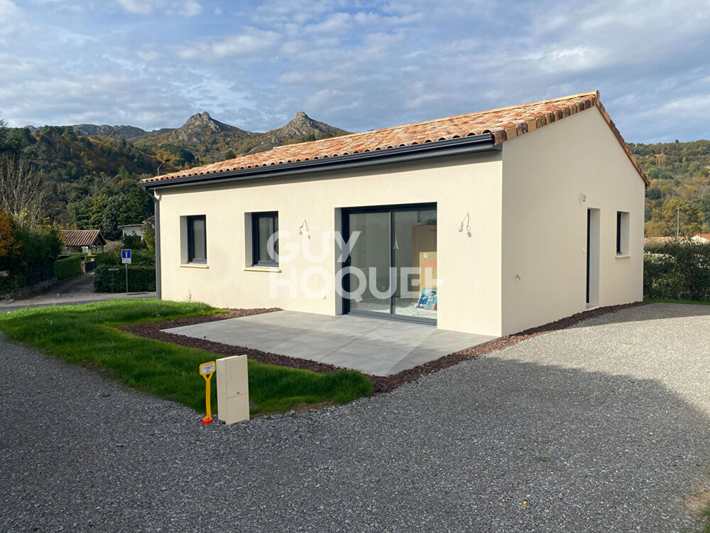 Vente Maison À VENDRE - Maison neuve de plain-pied - 3 chambres - Normes RE 2020 - Jaujac Jaujac