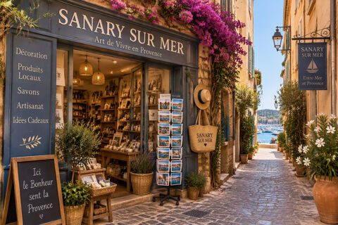 Fonds de commerce ,glacier, salon de th&eacute;, sandwicherie, traiteur, vins, Sanary Sur Mer 1 pi&egrave;ce(s) 24 m2 98000 83110 Sanary sur mer