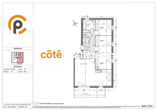  Appartement  vendre 4 pices 82 m