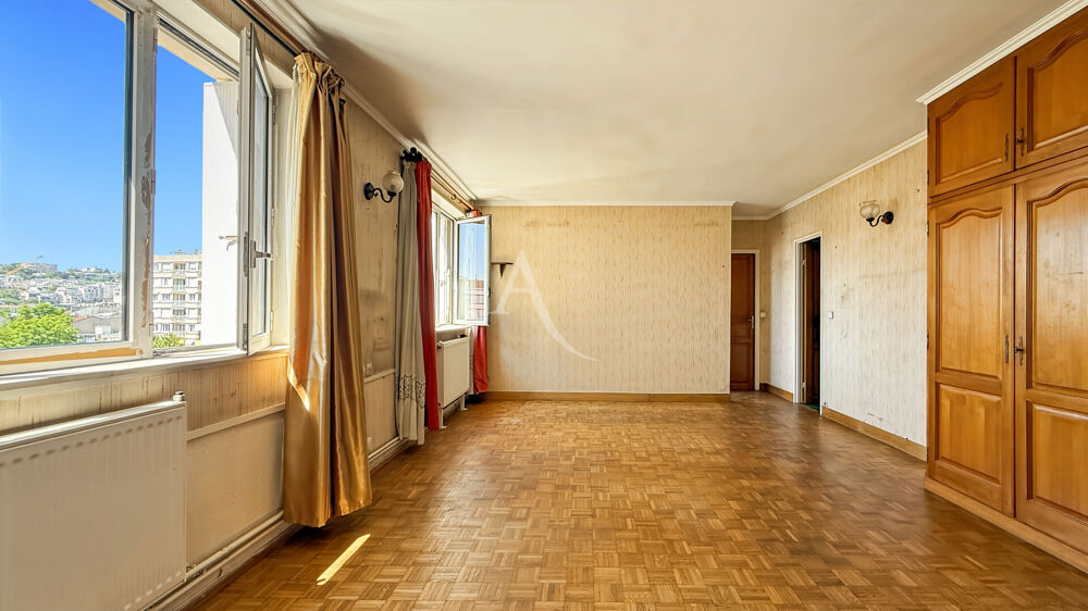 Boulogne-Billancourt Rue de Bellevue | Grand T2 de 51.18m² | 7 ème étage | Lumineux | Cave