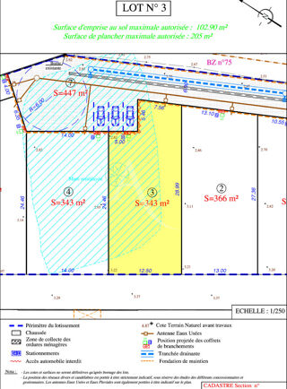  Terrain � vendre 343 m�