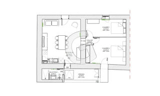  Maison � vendre 3 pi�ces 60 m�