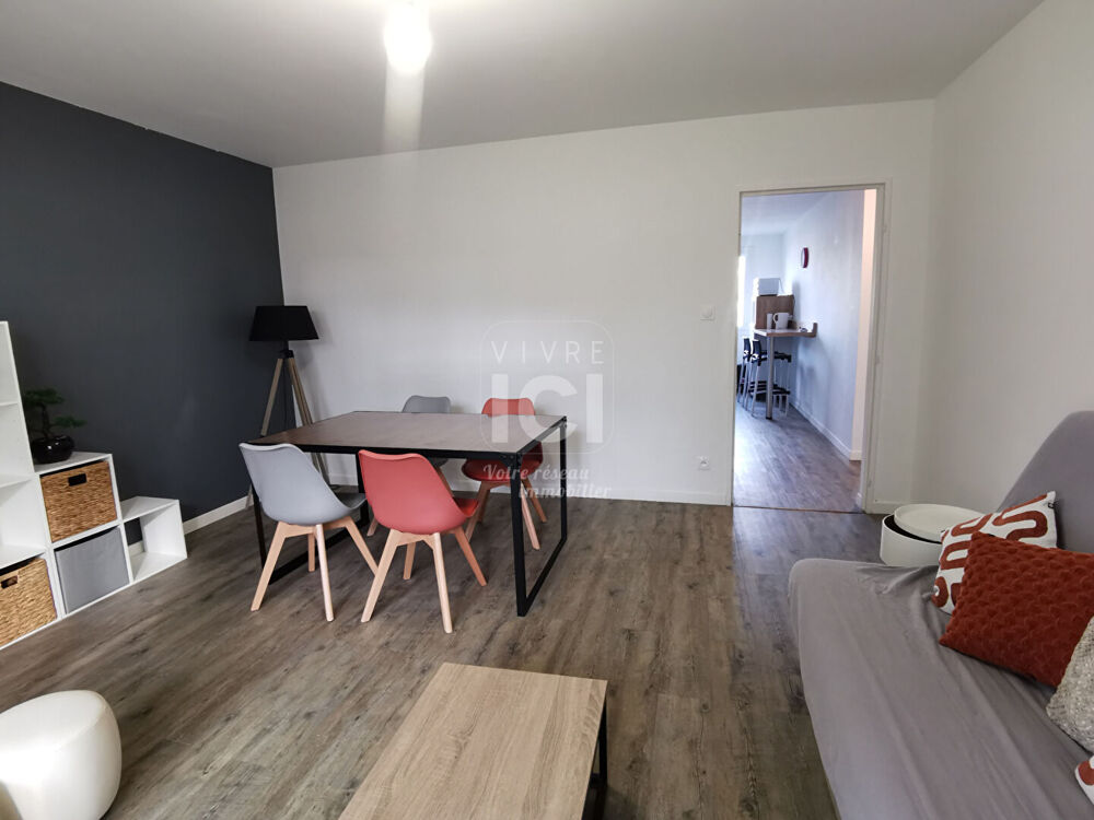 Location Appartement Appartement Nantes 3 pièce(s) 61.79 m2 meublé avec balcon et stationnement Nantes