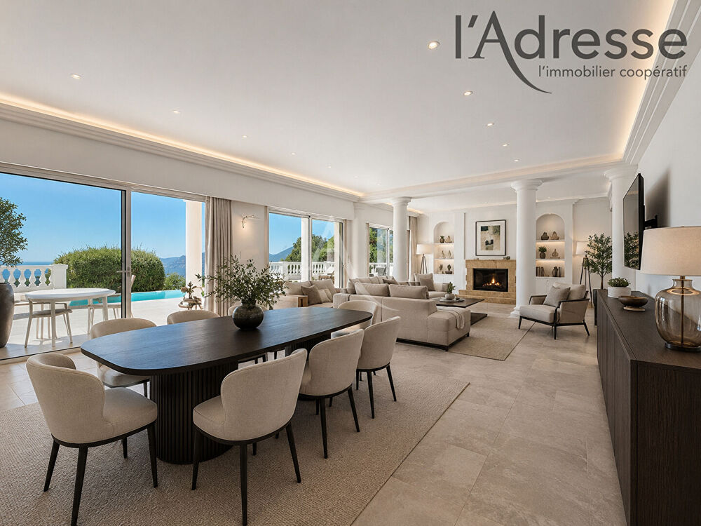 Villa d'exception sur les hauteurs de Mandelieu !