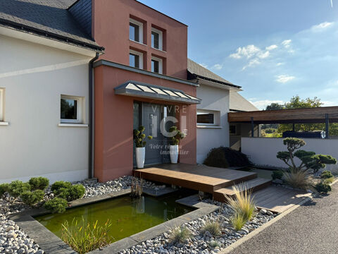   Propri�t� d'exception, �l�gance et confort au coeur d'un cadre bucolique � Cheffes Maison - 8 pi�ce(s) - 224 m�