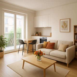  Appartement � vendre 2 pi�ces 46 m�