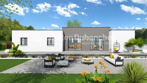 LE COTEAU - Maison neuve contemporaine à toit plat de 101 m2 345000 Le Coteau (42120)
