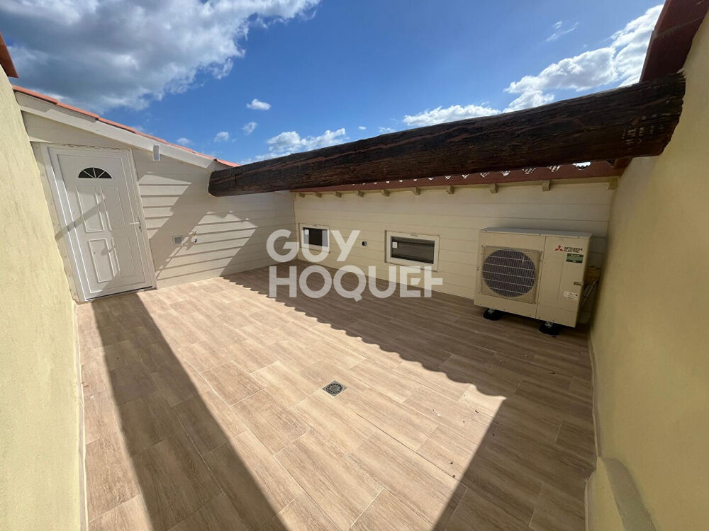 Maison rénovée d'exception 200 m² habitables + 100 m² de garage avec terrasse tropezienne
