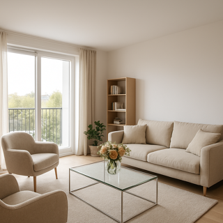 2-bed apartment, 67 m²
