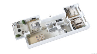  Appartement  vendre 3 pices 73 m