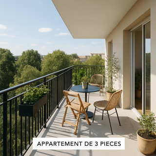  Appartement à vendre 3 pièces 65 m²