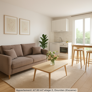  Appartement � vendre 2 pi�ces 48 m�