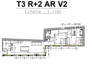  Appartement � vendre 3 pi�ces 106 m�