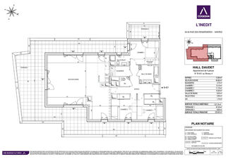  Appartement  vendre 5 pices 128 m