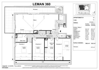  Appartement à vendre 4 pièces 101 m²