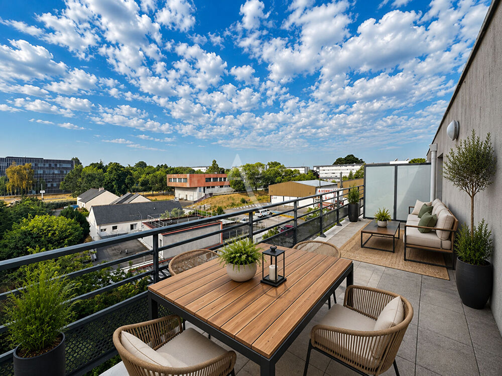 Appartement Nantes 2 pièces 43 m2 - Recteur Schmitt - terrasse - stationnement sécurisé